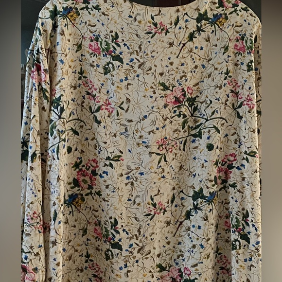 THE SILK Collection floral button down shirt size 18 The White Pine Company - Picture 15 of 16